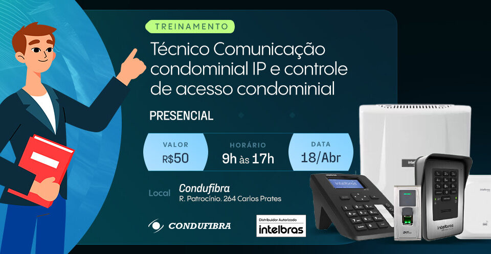 Capa treinamento técnico de comunicação condominial