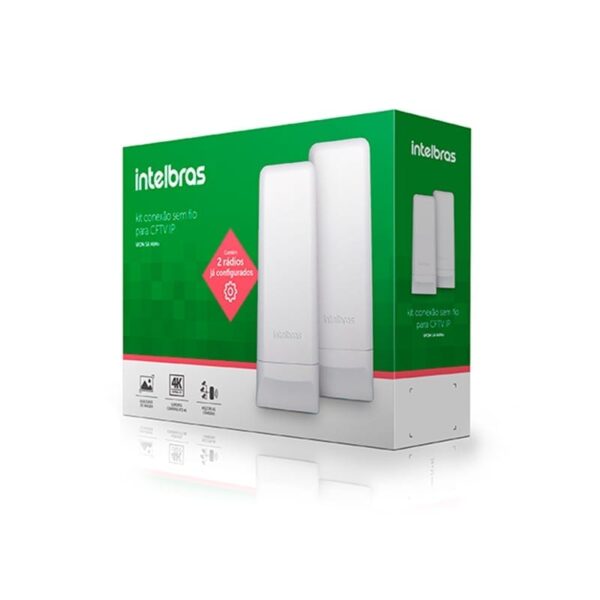 Kit Conexão sem fio para CFTV IP – WOM 5A MiMo