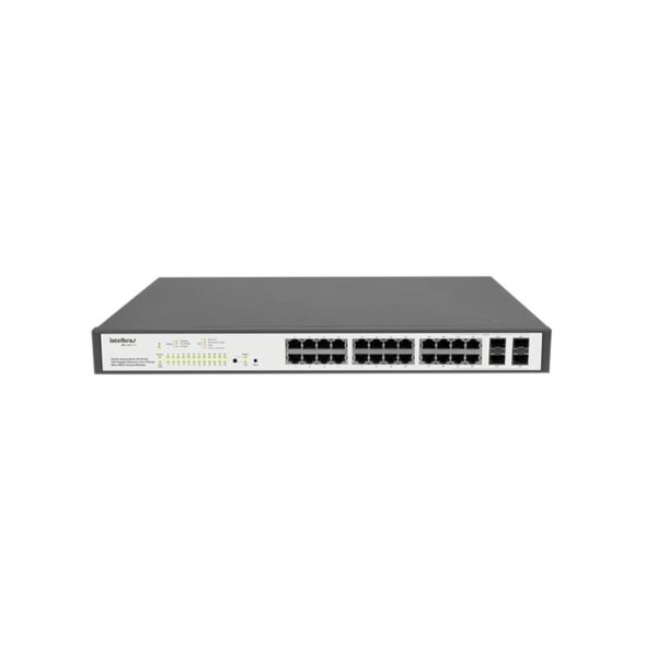 SWITCH GERENCIÁVEL 24 PORTAS GIGA SG 2404 POE