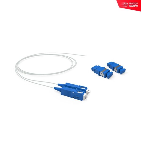 EXTENSÃO ÓPTICA CONECTORIZADA 02F SM SC-UPC 1.5M - COG - BRANCO - D0.9 - 7886