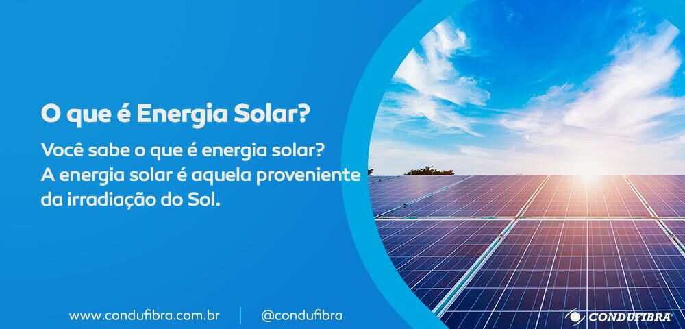 O que é energia solar?