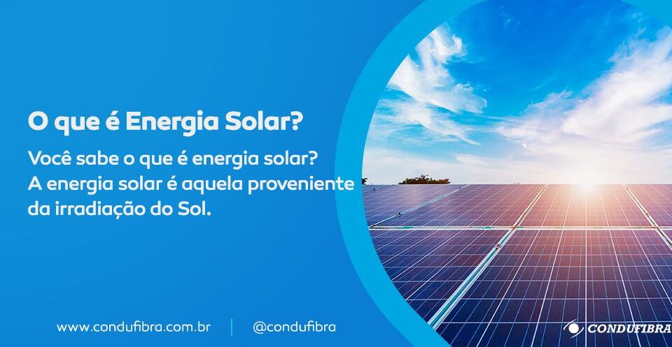 O que é energia solar?