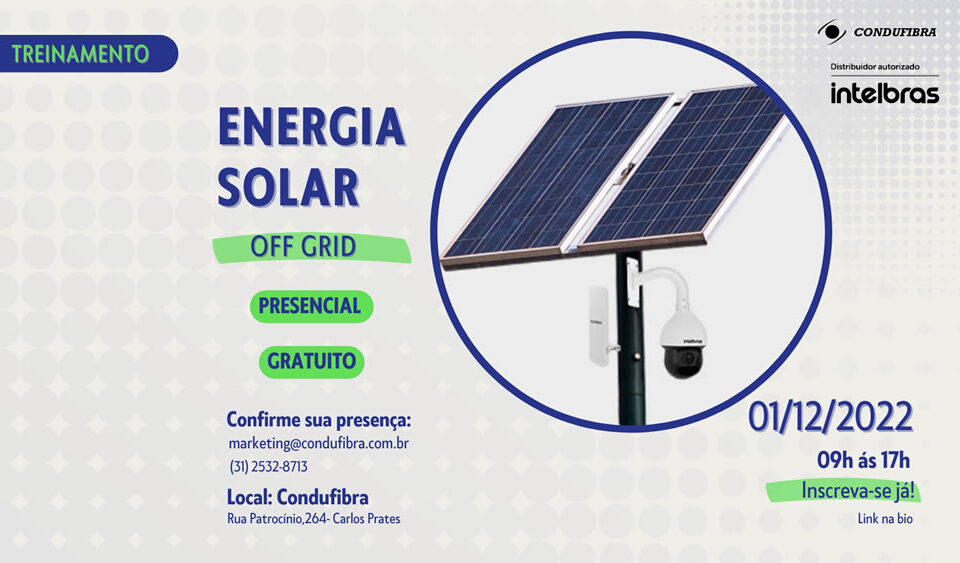 Treinamento Técnico em Energia Solar Off Grid